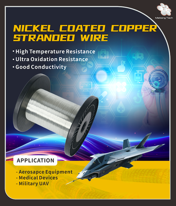 Nickel plated copper wire