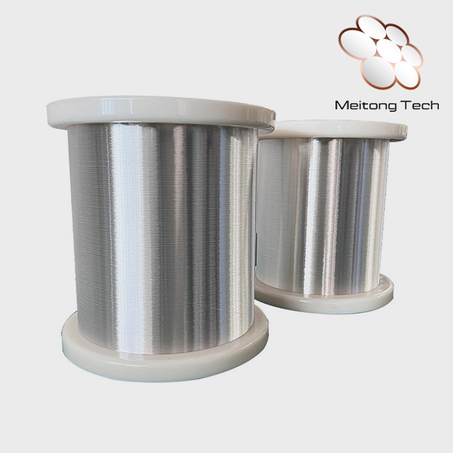 Ultra Fine Silver Plated Copper Wire 0.01mm For UAV