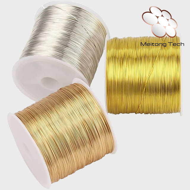 Gold Plated Brass Wire
