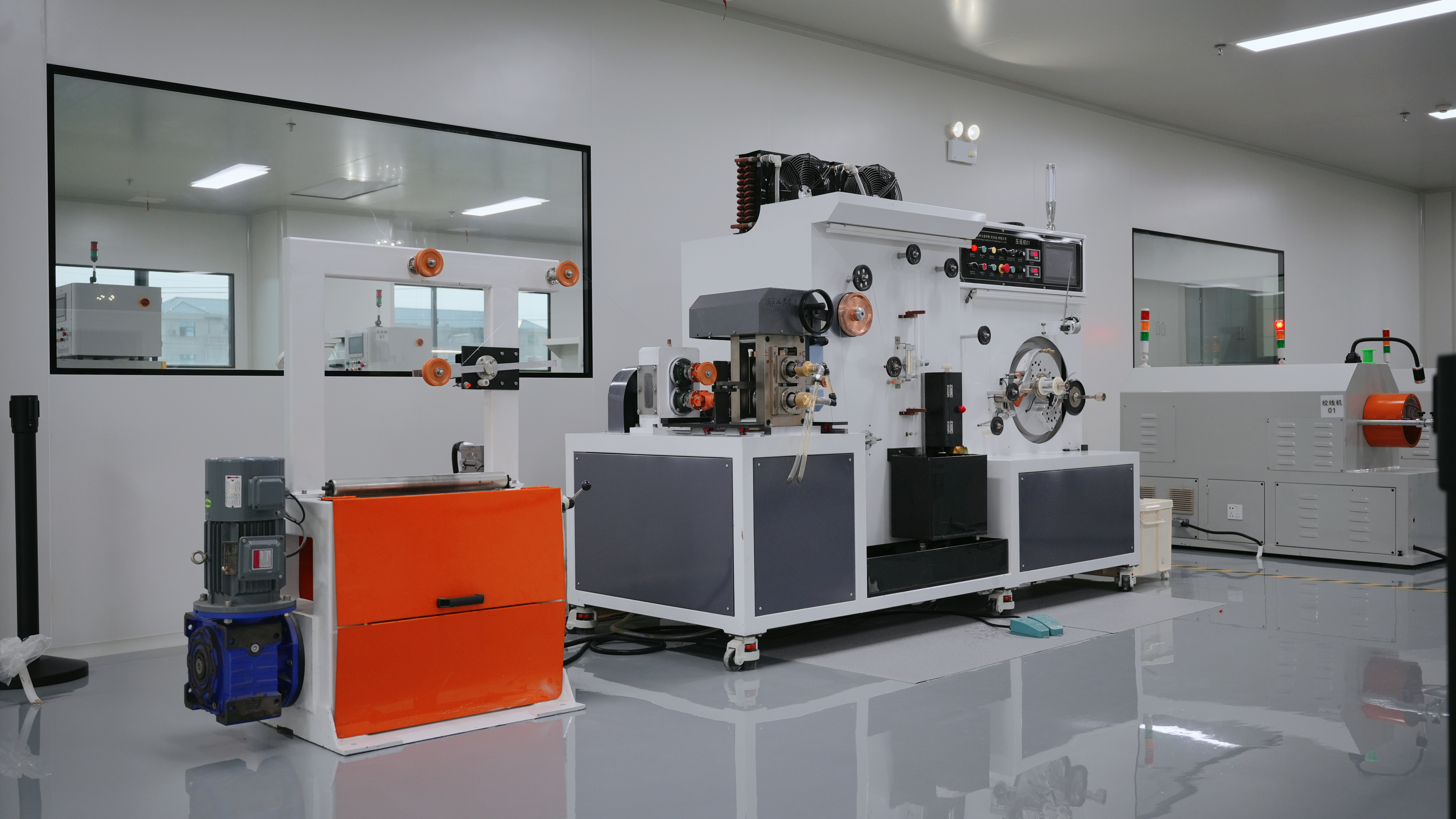 dust-free plant for ultra-fine wire in Meitongtech 